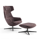 chaise longue aston club arper